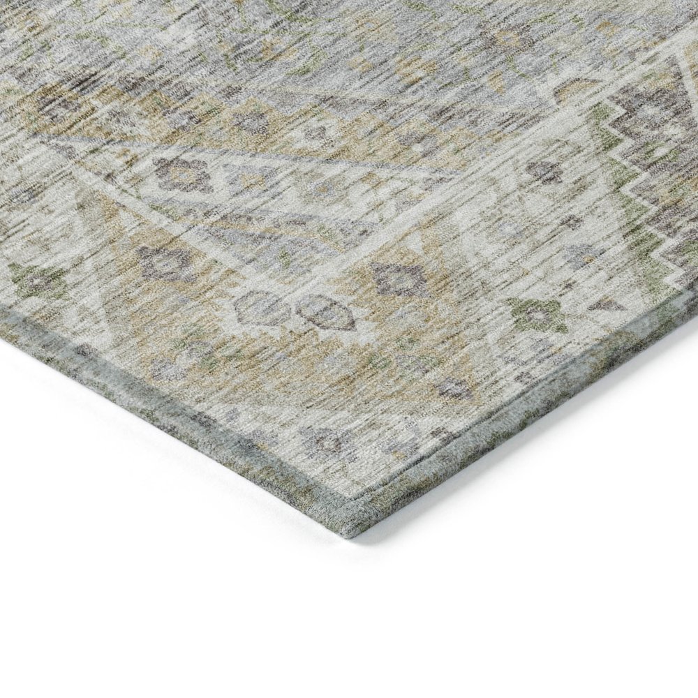 Machine Washable Indoor/Outdoor Chantille ACN2195 Ivory 8' x 10' Rug