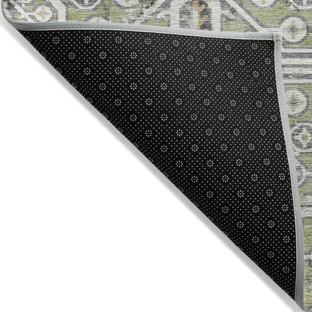 Machine Washable Indoor/Outdoor Chantille ACN2197 Aloe 8' x 10' Rug
