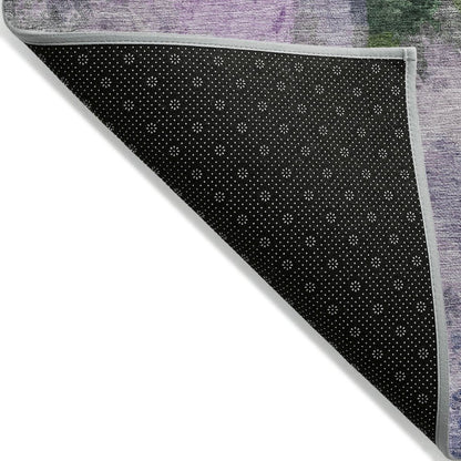 Machine Washable Indoor/Outdoor Chantille ACN2204 Lavender 8' x 10' Rug