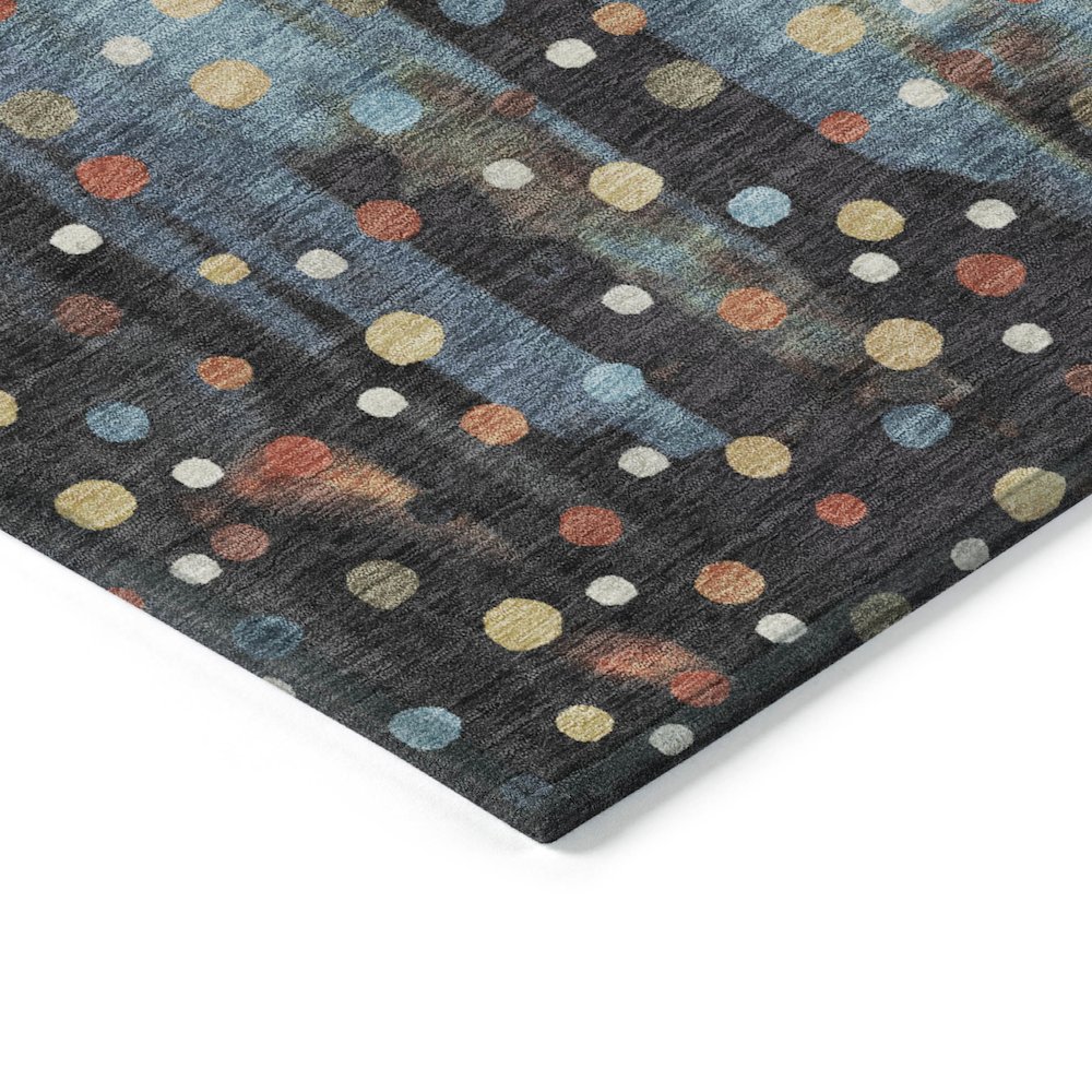 Machine Washable Indoor/Outdoor Chantille ACN2213 Teal 8' x 10' Rug