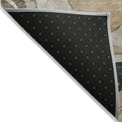Machine Washable Indoor/Outdoor Chantille ACN2219 Putty 8' x 10' Rug