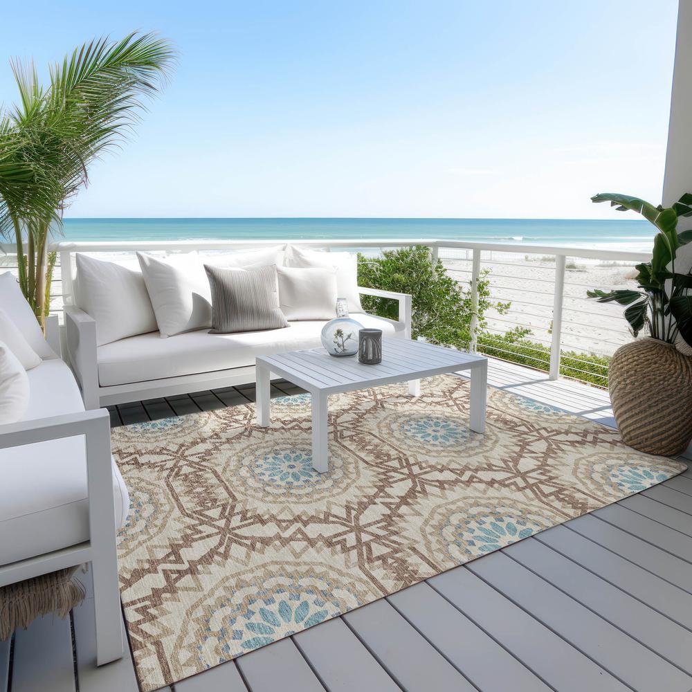 Chantille ACN619 Brown 8' x 10' Rug