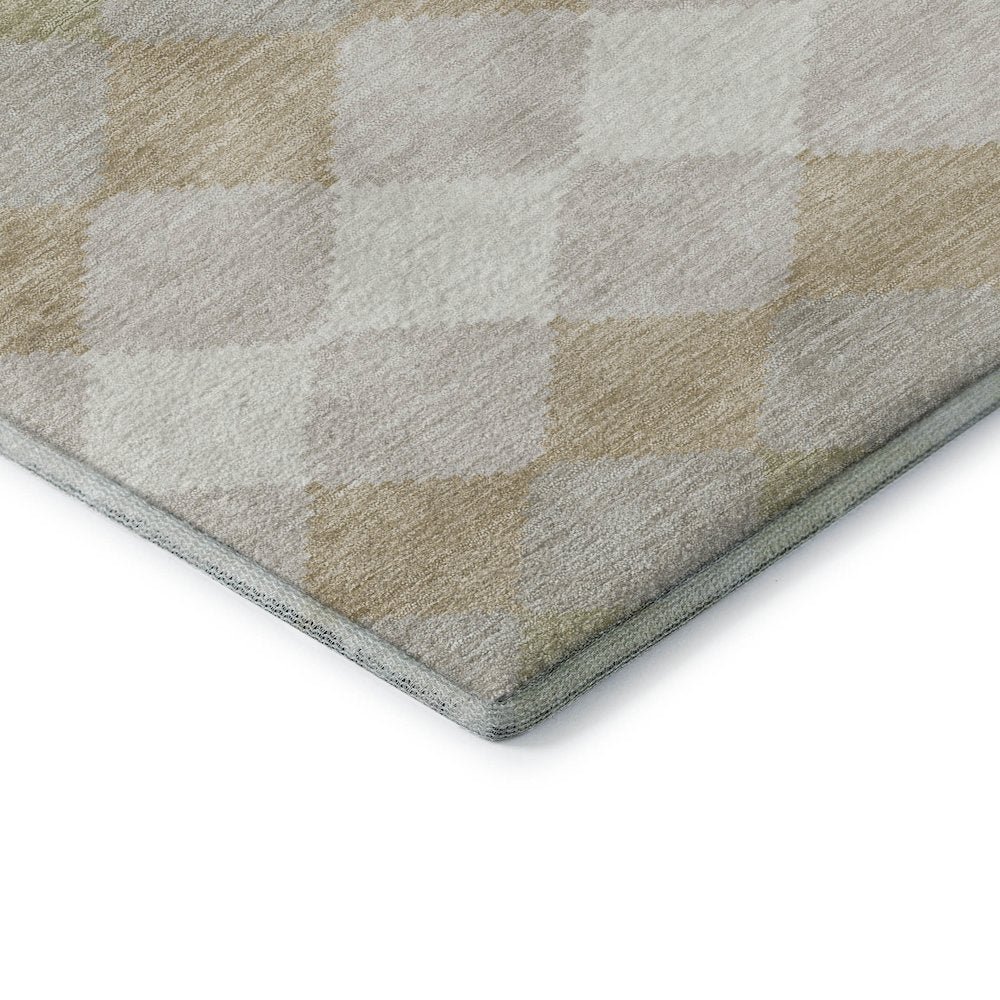 Premium Machine Washable Mayfield AMF1007 Beige 8' x 10' Rug