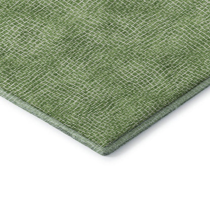 Premium Machine Washable Mayfield AMF1057 Green 8' x 10' Rug