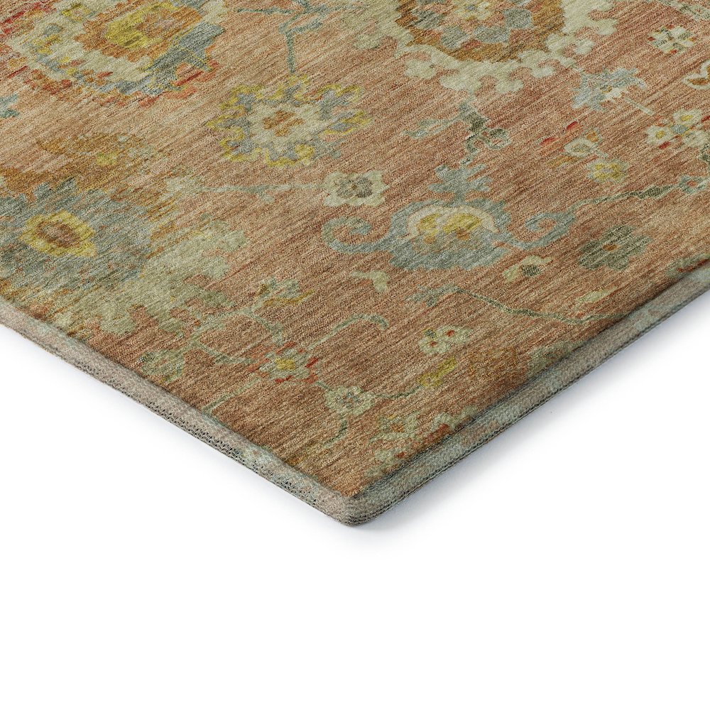 Premium Machine Washable Mayfield AMF1107 Coral 8' x 10' Rug