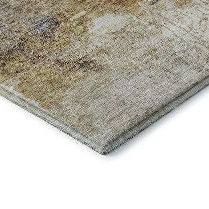 Premium Machine Washable Mayfield AMF1199 Taupe 8' x 10' Rug