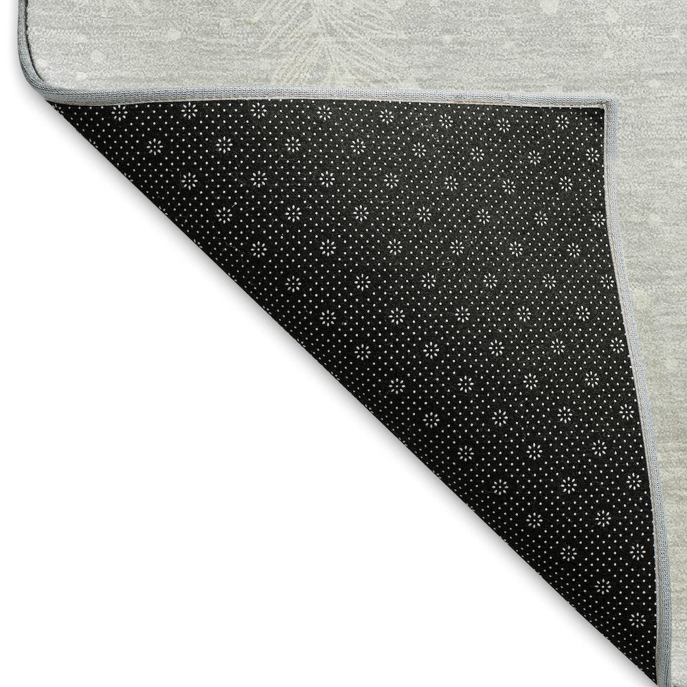 Premium Machine Washable Mayfield  Gray 8' x 10' Rug