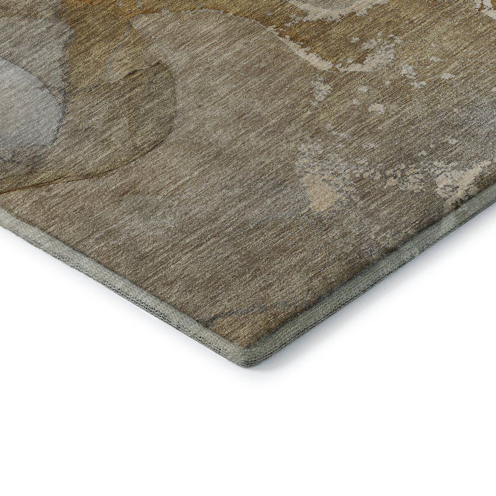 Premium Machine Washable Mayfield  Brown 8' x 10' Rug
