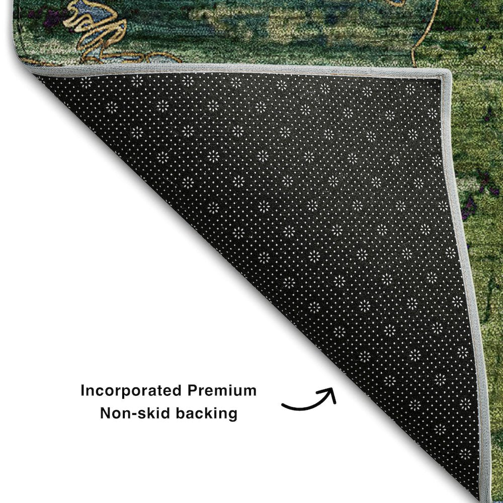Premium Machine Washable Mayfield  Taupe 8' x 10' Rug