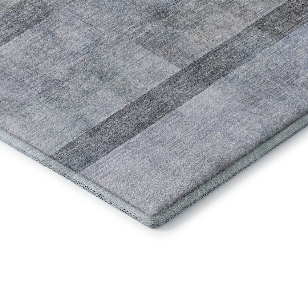 Premium Machine Washable Mayfield  Navy 8' x 10' Rug