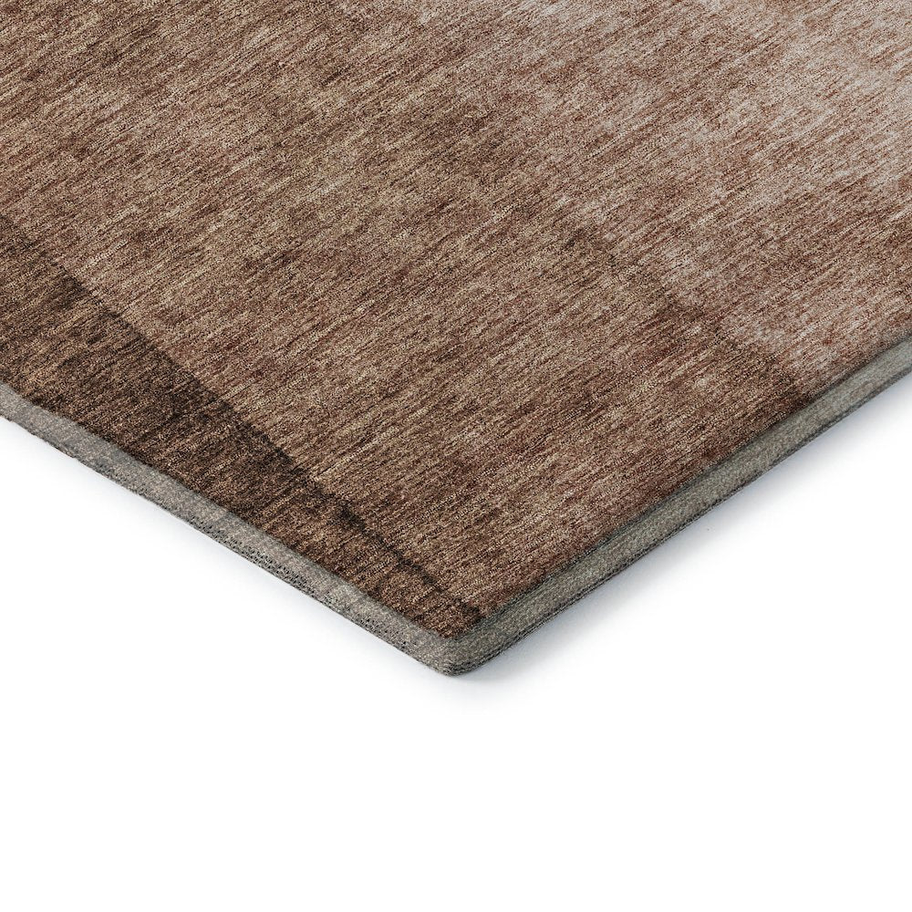 Premium Machine Washable Mayfield  Brown 8' x 10' Rug