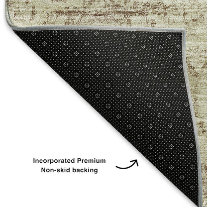 Premium Machine Washable Mayfield  Mocha 8' x 10' Rug