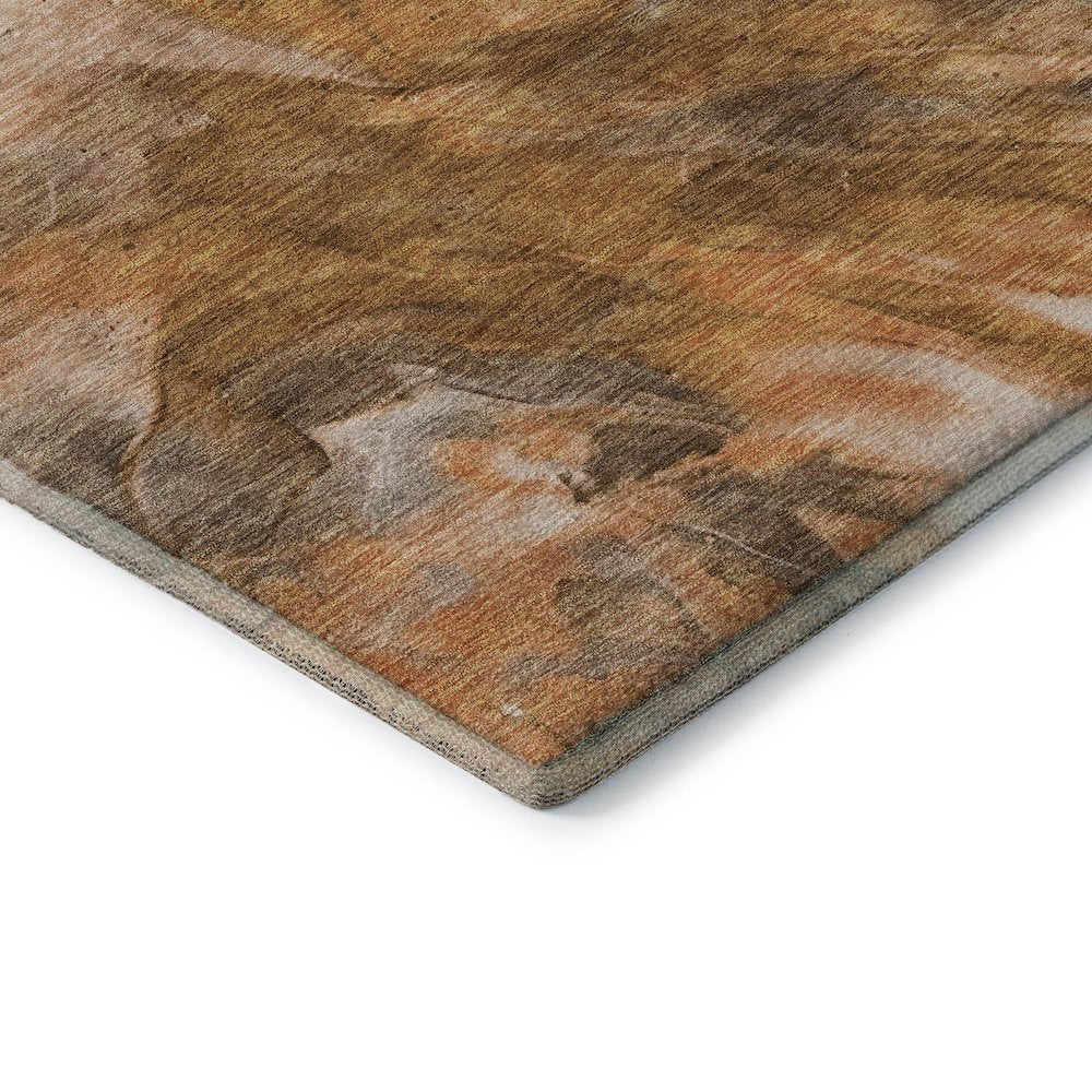 Premium Machine Washable Mayfield  Paprika 8' x 10' Rug