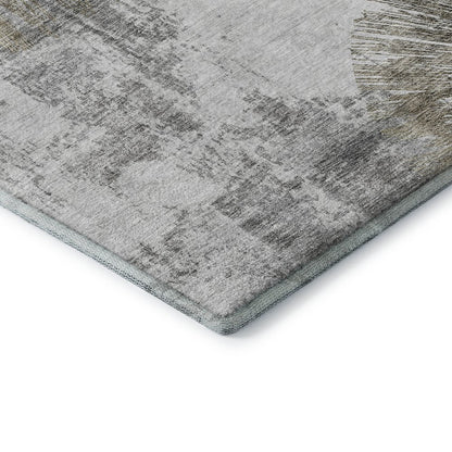 Premium Machine Washable Mayfield AMF773 Taupe 8' x 10' Rug