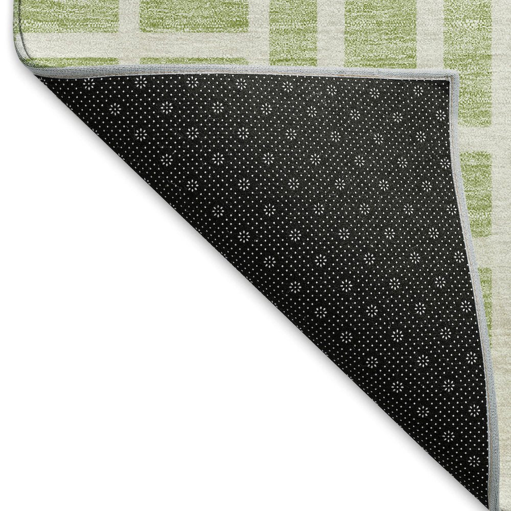 Premium Machine Washable Mayfield AMF916 Aloe 8' x 10' Rug