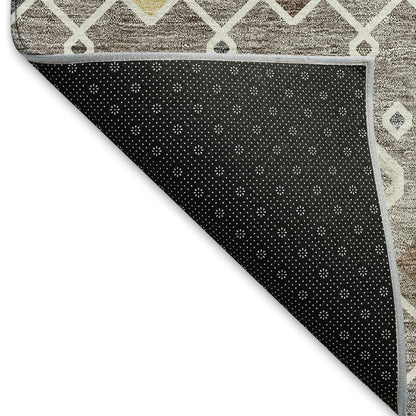 Premium Machine Washable Mayfield AMF938 Taupe 8' x 10' Rug