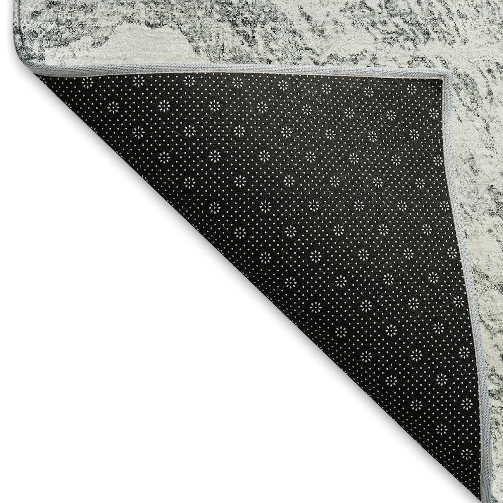 Premium Machine Washable Mayfield AMF971 Gray 8' x 10' Rug