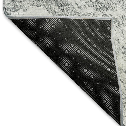 Premium Machine Washable Mayfield AMF971 Gray 8' x 10' Rug