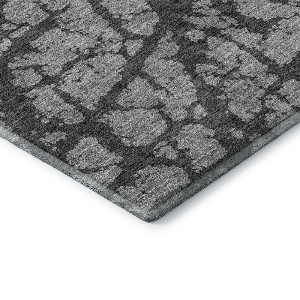 Premium Machine Washable Mayfield AMF972 Gray 8' x 10' Rug