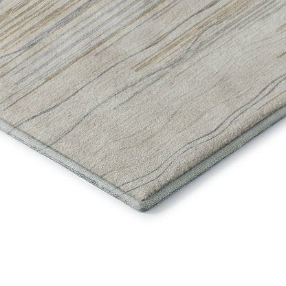 Premium Machine Washable Mayfield AMF996 Linen 8' x 10' Rug