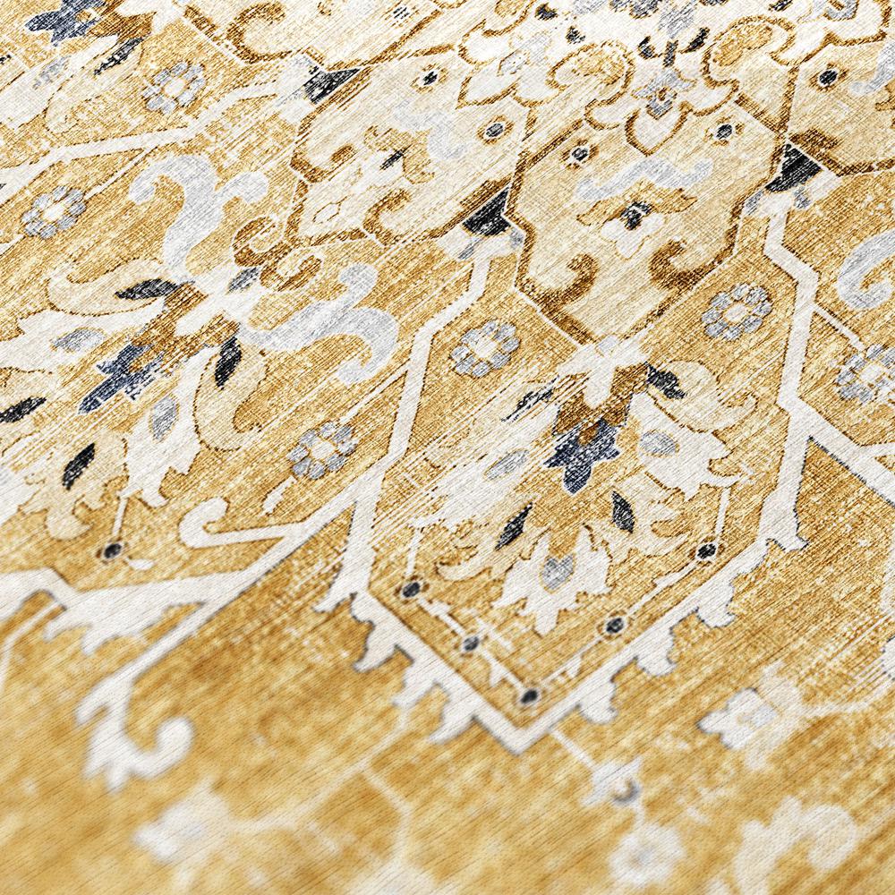 Indoor/Outdoor Marbella MB3 Gold Washable 3' x 5' Rug