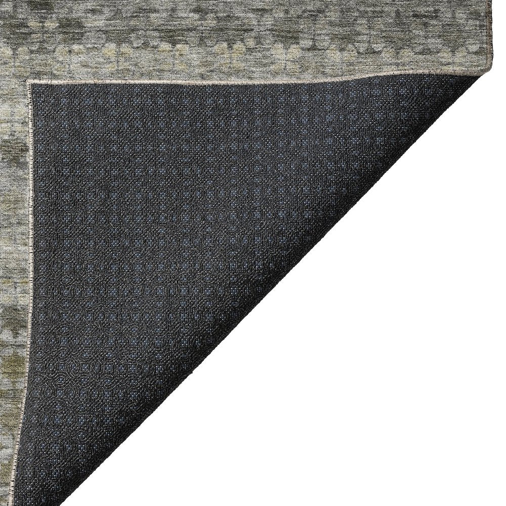 Luxury Washable Indoor/Outdoor Burano Pewter 8' x 10' Rug