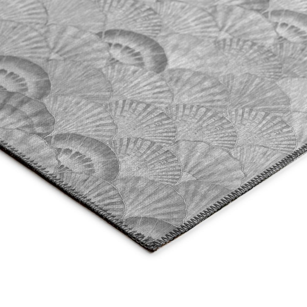 Indoor/Outdoor Surfside ASR32 Gray Washable 8' x 10' Rug