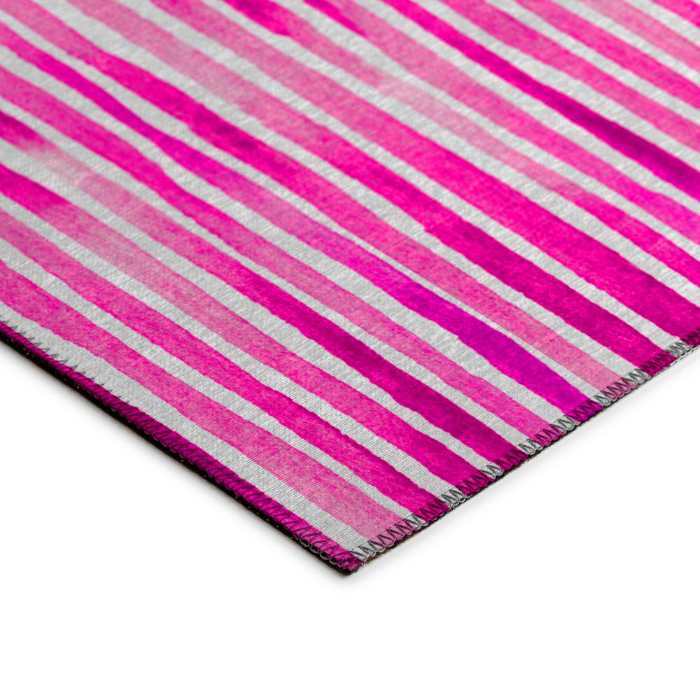 Indoor/Outdoor Seabreeze SZ8 Blush Washable 8' x 8' Round Rug