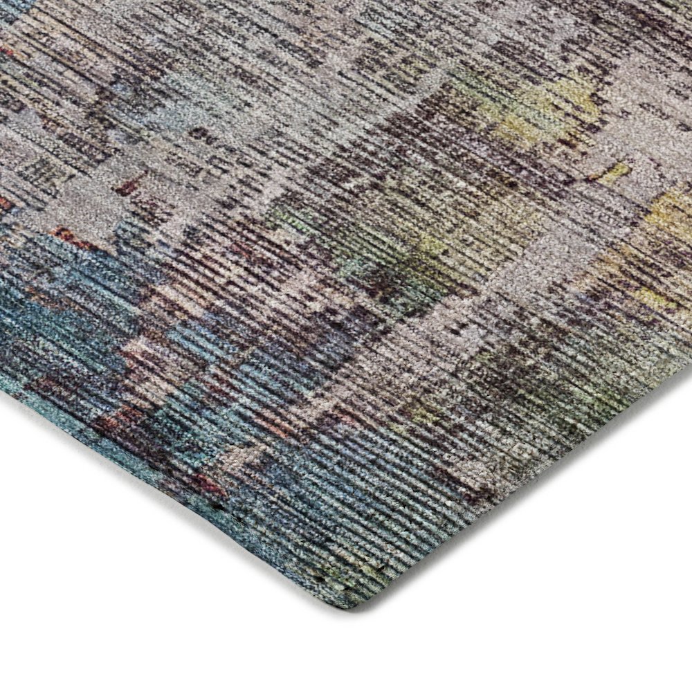 Luxury Washable Indoor/Outdoor Kochi Plum 8' x 10' Rug