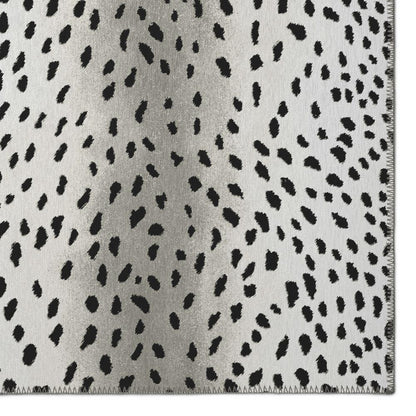 Safari Pearl Animal Animal Print 8' x 8' Area Rug Pearl ASF33