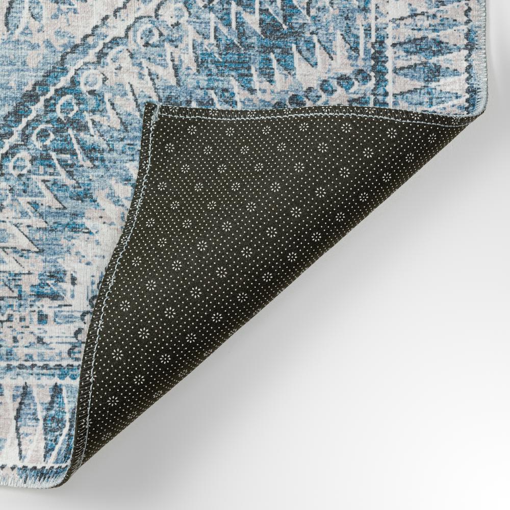 Indoor/Outdoor Sedona SN7 Indigo Washable 3' x 5' Rug