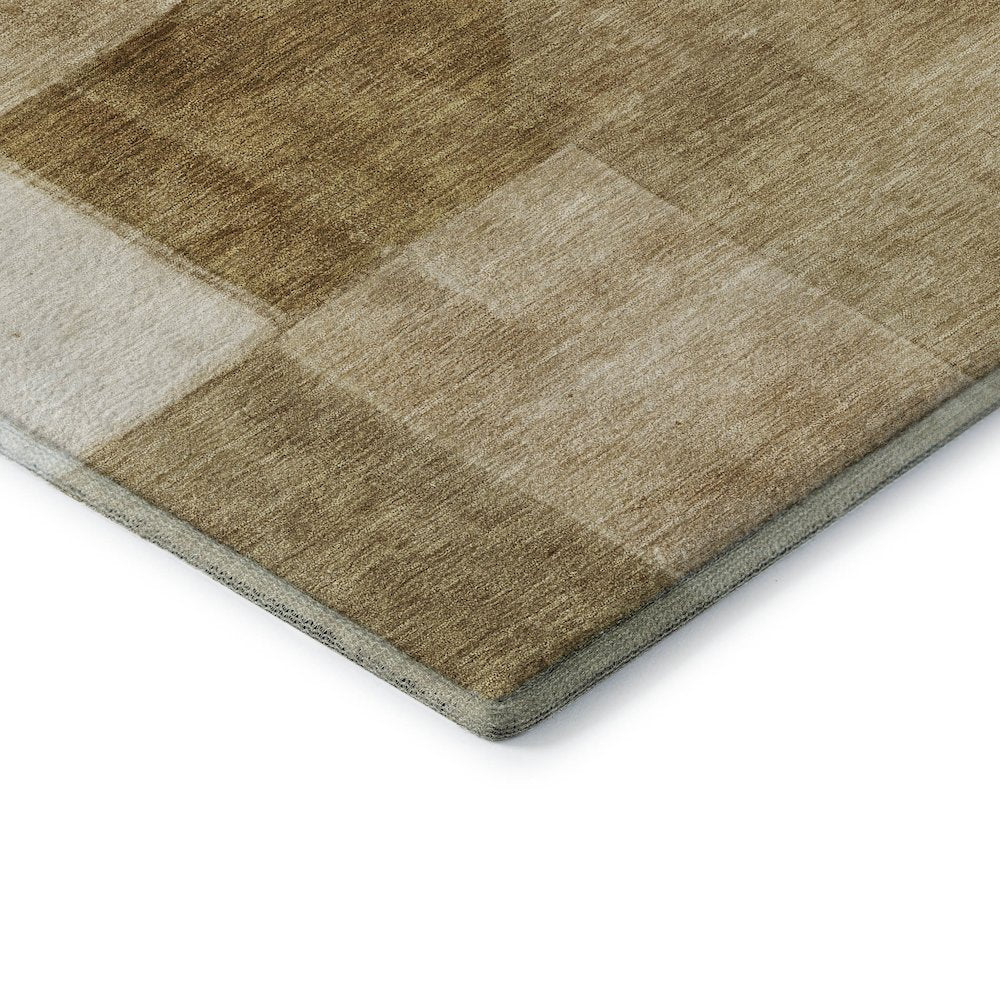 Machine Washable Indoor/Outdoor Neo Terracotta 8' x 10' Rug