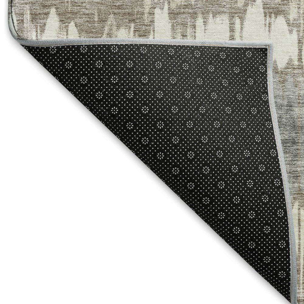 Machine Washable Indoor/Outdoor Neo Taupe 8' x 10' Rug