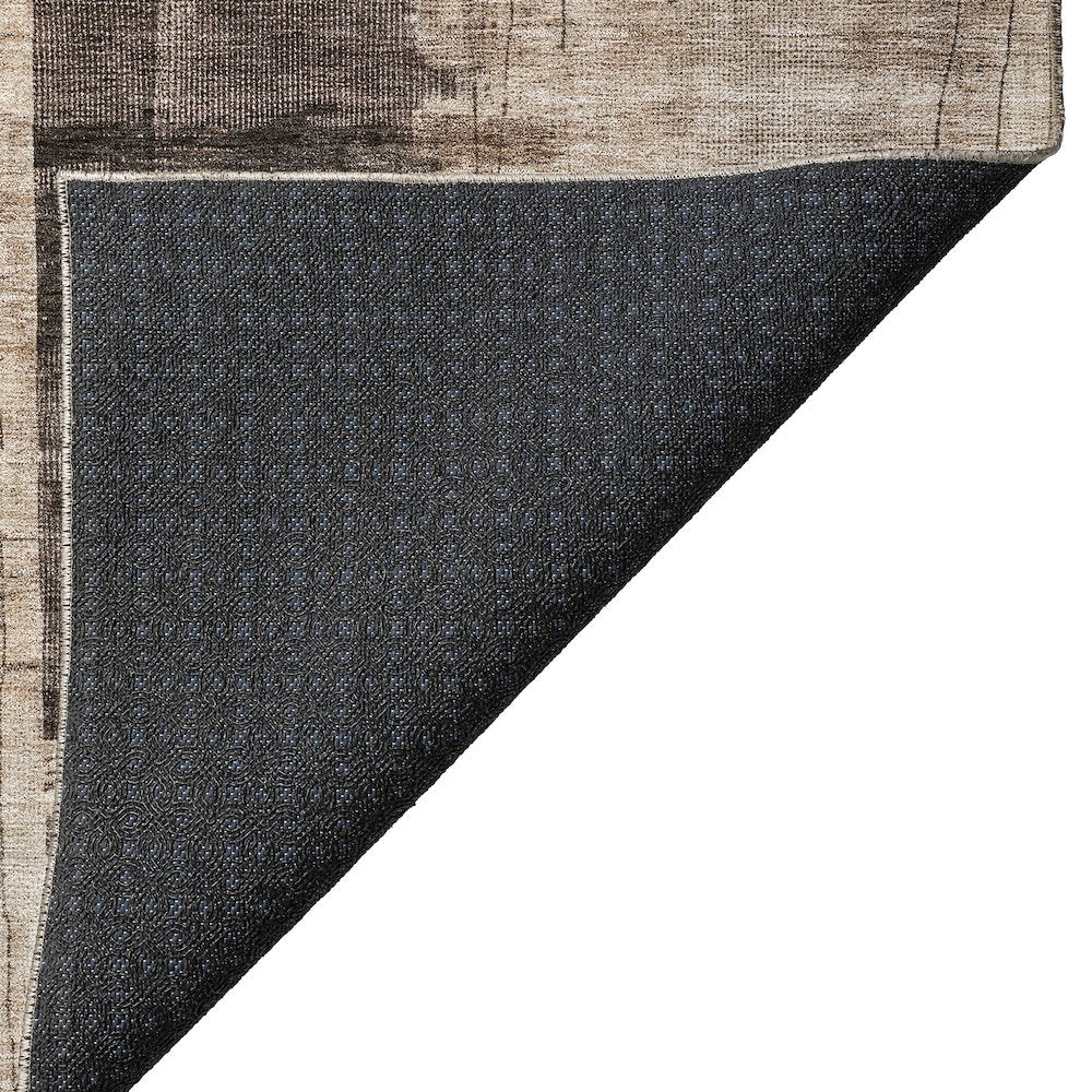 Indoor/Outdoor Nouveau Brown 8' x 10' Rug