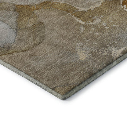 Luxury Washable Odyssey OY10 Chocolate 8' x 8' Rug