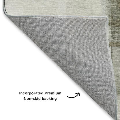 Luxury Washable Indoor/Outdoor Ravenna Gray 8' x 10' Rug