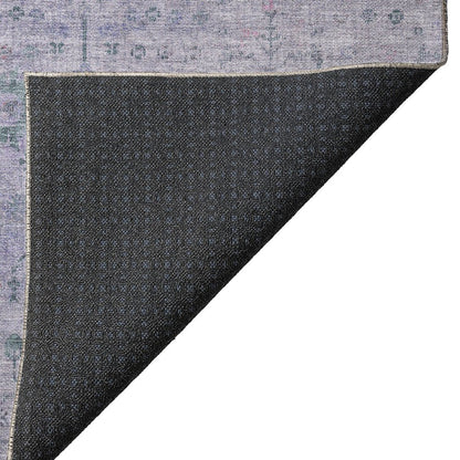Luxury Washable Indoor/Outdoor Solace Lavender 8' x 10' Rug