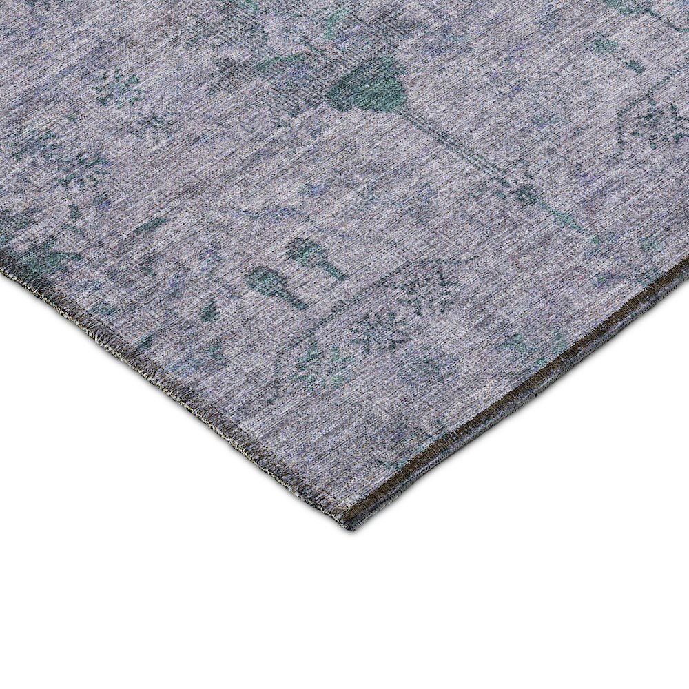 Luxury Washable Indoor/Outdoor Solace Lavender 8' x 10' Rug