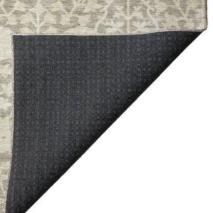 Luxury Washable Indoor/Outdoor Solace Mocha 8' x 10' Rug