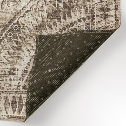 Indoor/Outdoor Sedona SN7 Taupe Washable 3' x 5' Rug