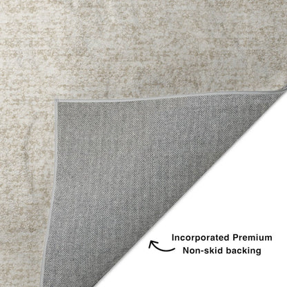Luxury Washable Voyage VY2 Ivory 8' x 10' Rug