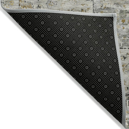 Machine Washable Indoor/Outdoor Chantille Taupe 9' x 12' Rug