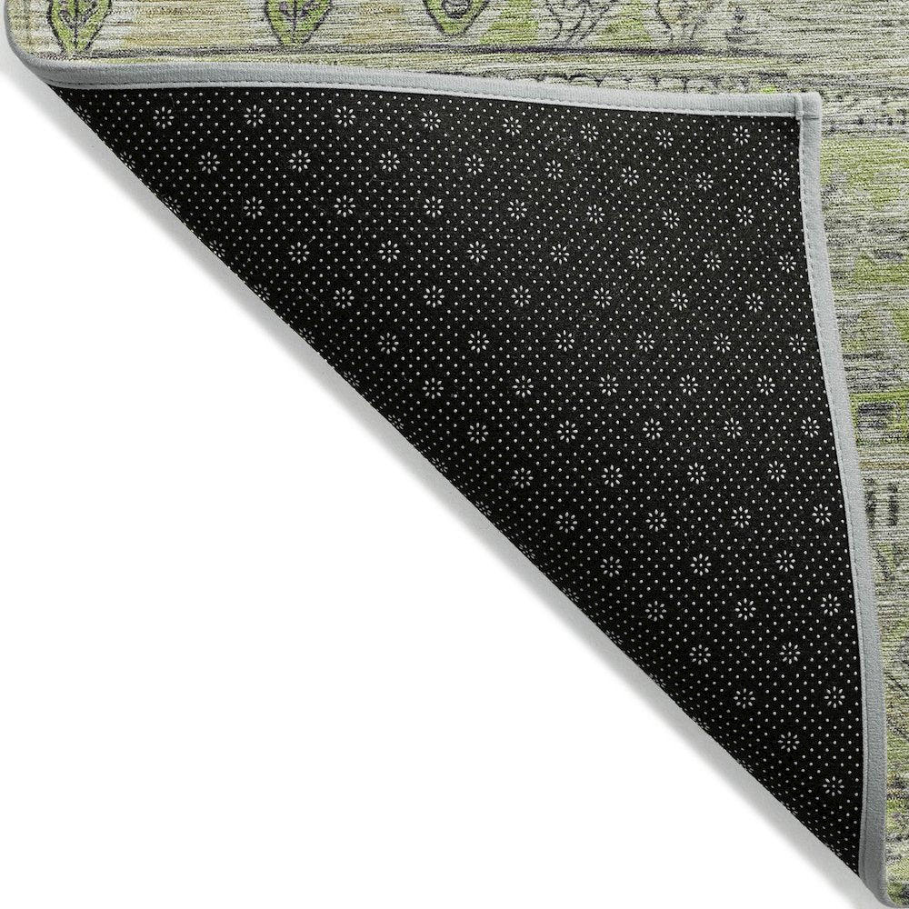Machine Washable Indoor/Outdoor Chantille Beige 9' x 12' Rug