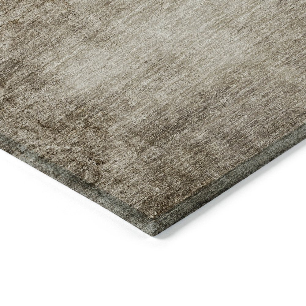 Machine Washable Indoor/Outdoor Chantille Beige 9' x 12' Rug