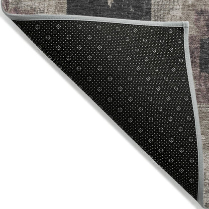Machine Washable Indoor/Outdoor Chantille Taupe 9' x 12' Rug