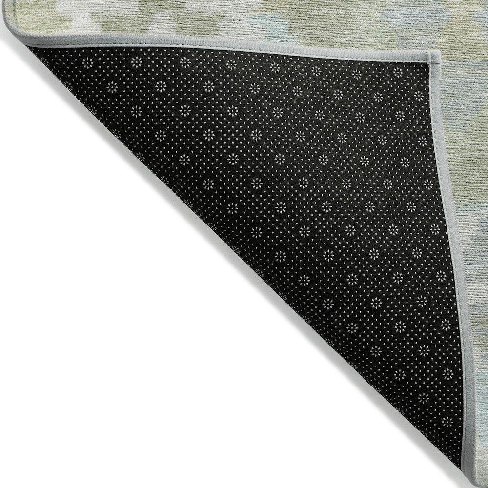 Machine Washable Indoor/Outdoor Chantille Sage 9' x 12' Rug