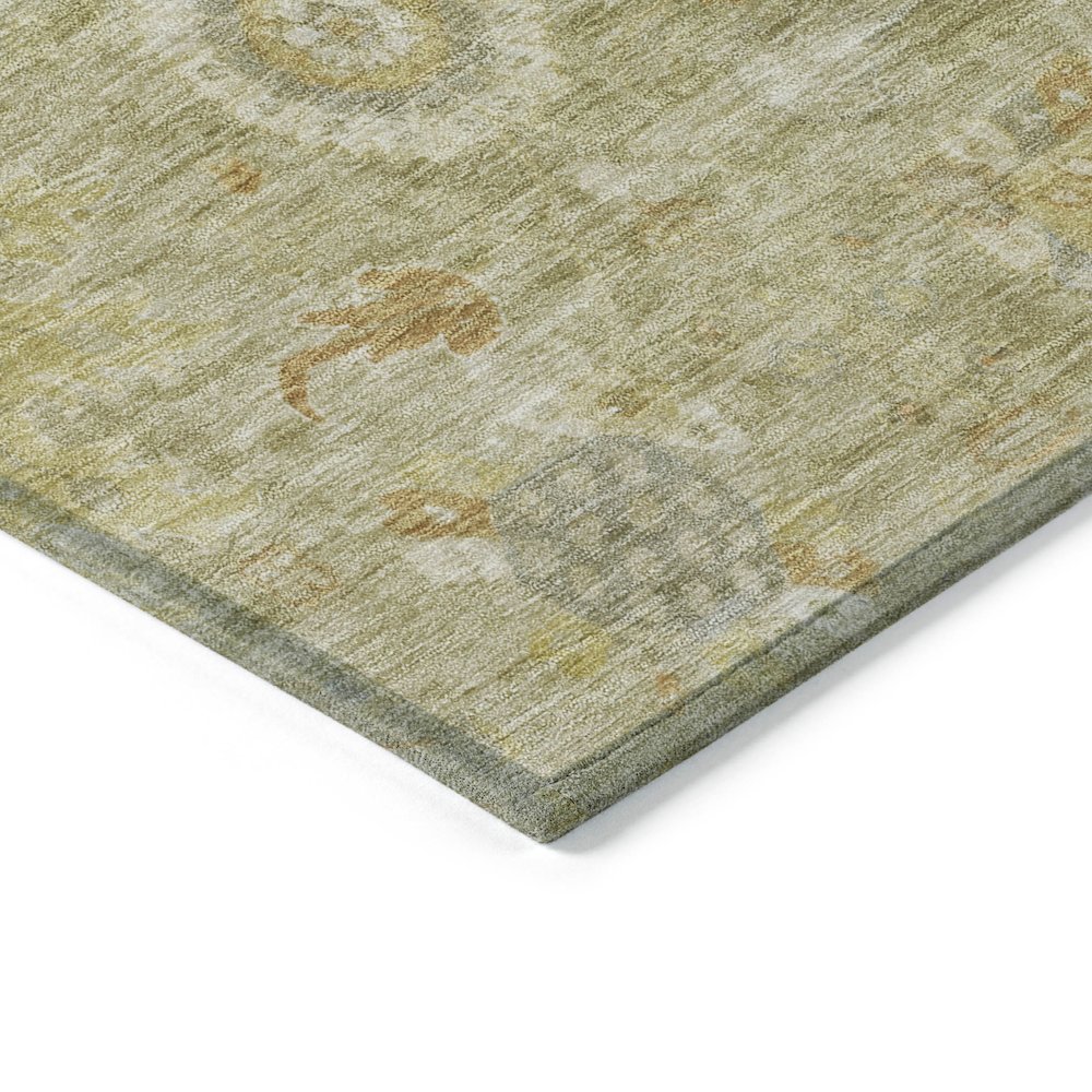 Machine Washable Indoor/Outdoor Chantille Sage 9' x 12' Rug