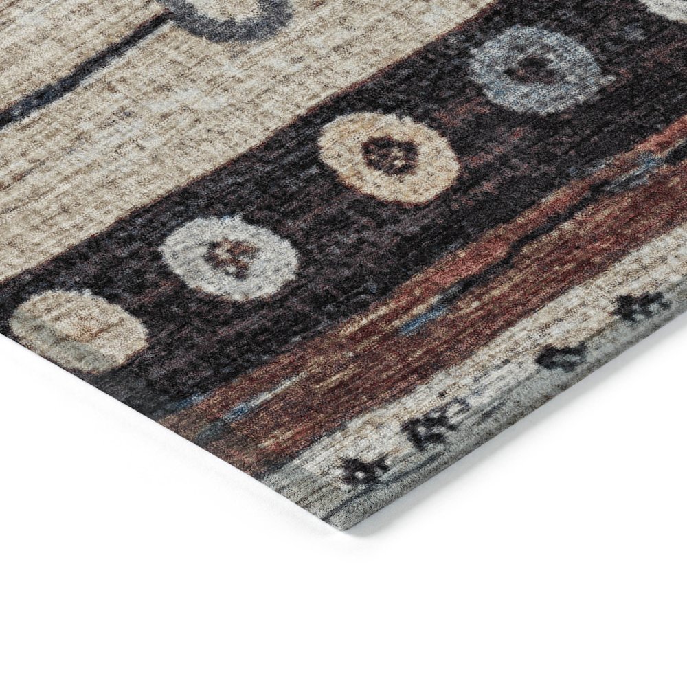 Machine Washable Indoor/Outdoor Chantille Beige 9' x 12' Rug