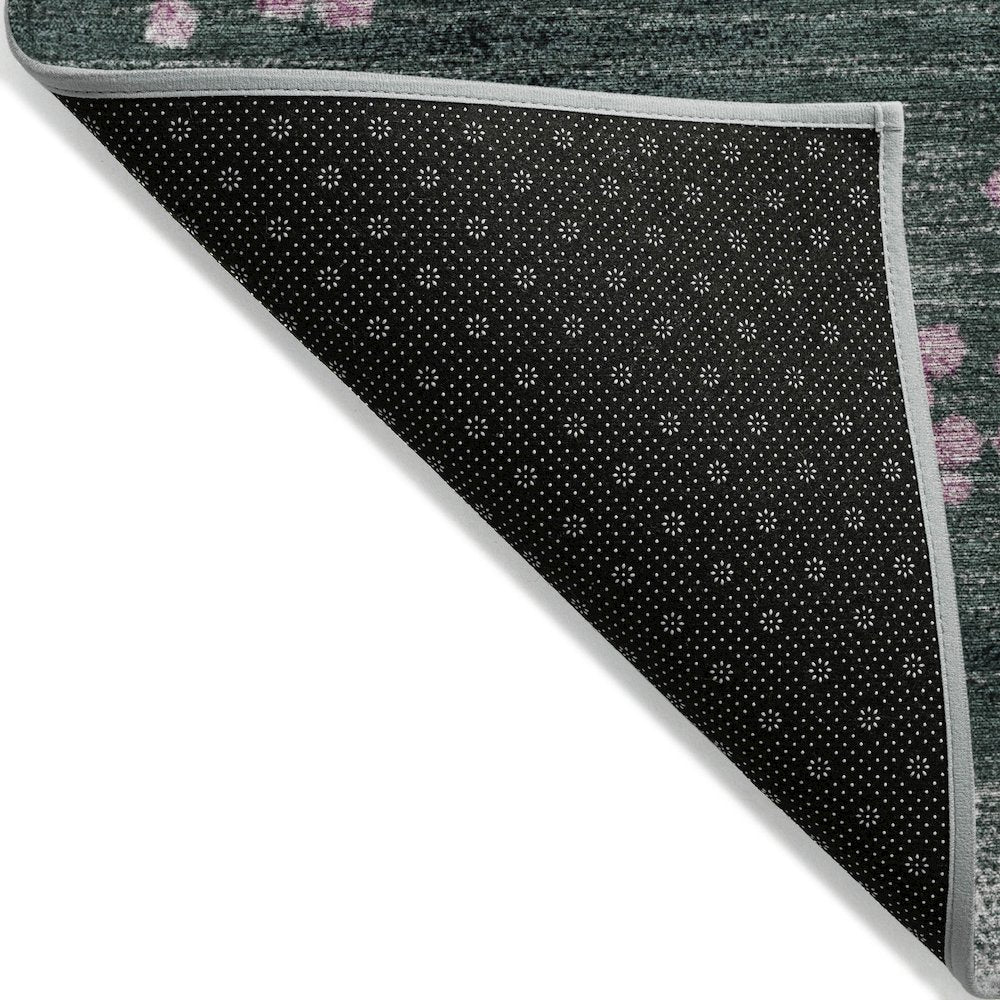 Machine Washable Indoor/Outdoor Chantille Blush 9' x 12' Rug