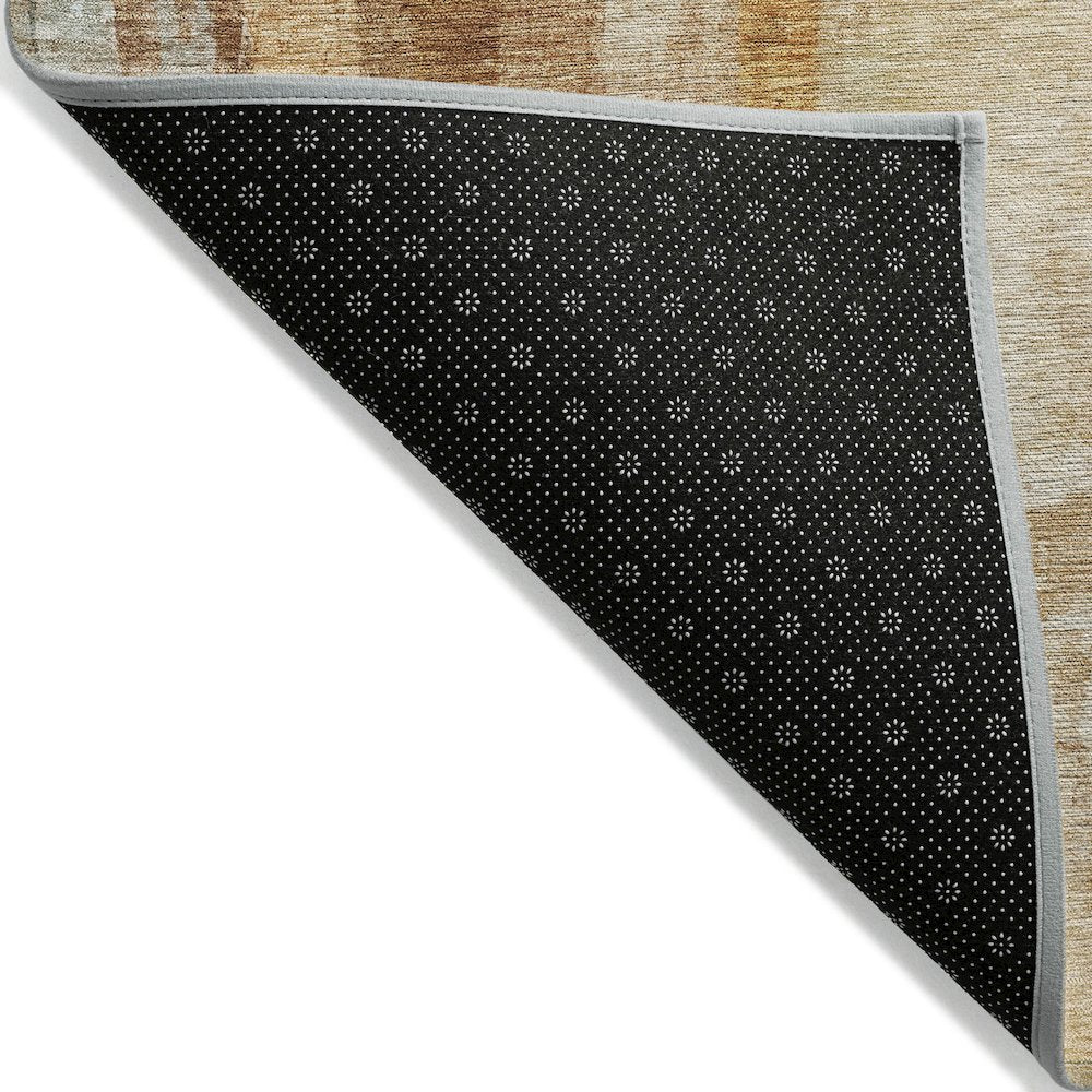 Machine Washable Indoor/Outdoor Chantille ACN2020 Copper 9' x 12' Rug
